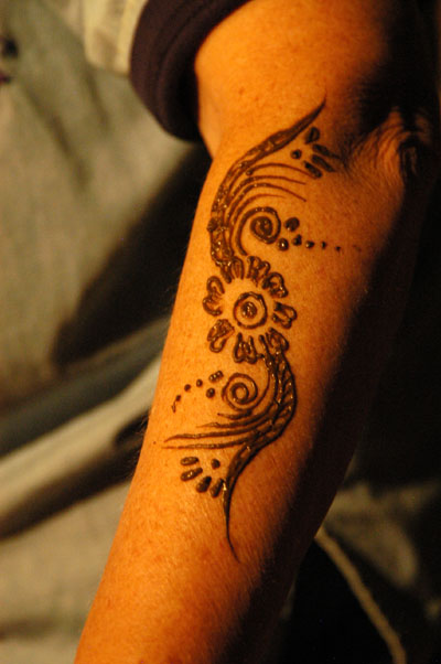 Mom's henna tattoo