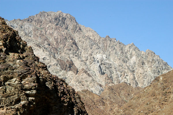 Hijar Mountains above Wadi Madhah