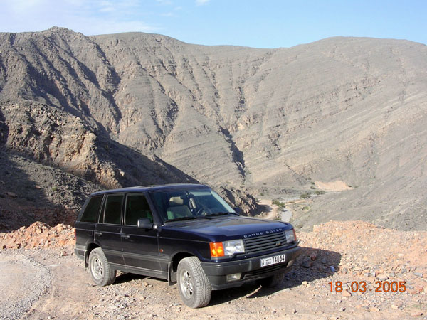 Wadi Khab Ash-Shamis to Wadi Bih route