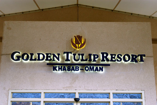 The Golden Tulip Resort at Khaseb is quite new
