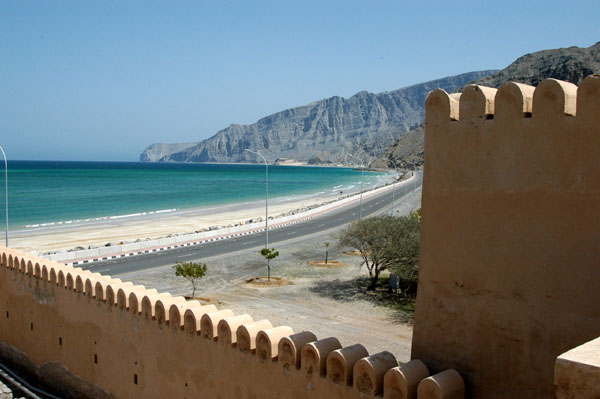 The Gulf seen from Bukha Fort