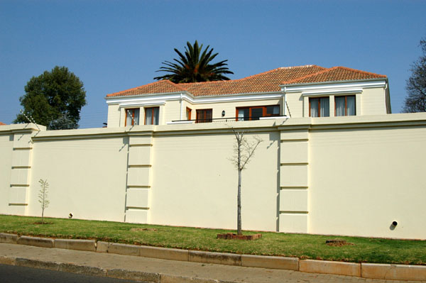 A typical Johannesburg fortress home
