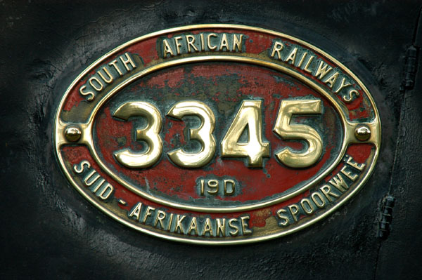 South African Railways locomotive 3345