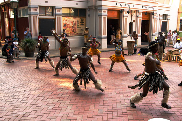 Zulu and other African Tribal Dancing, Gold Reef City