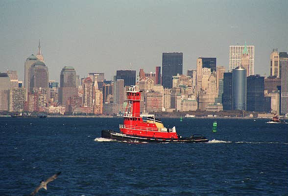 Tugboat in NY Harbor