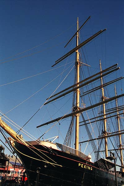 The Peking, 1911 4-masted barque, South Street