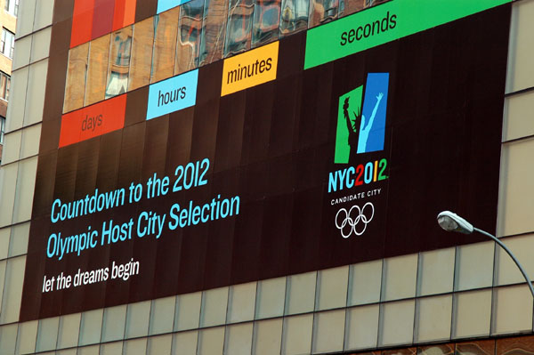 New York City's failed 2012 Olympic bid