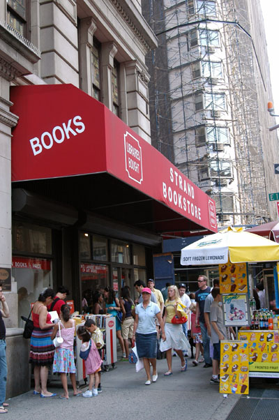 The excellent Strand Bookstore, Broadway & 12th St