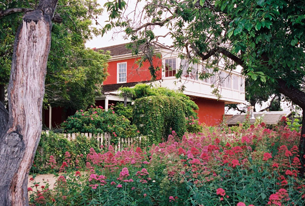 Garden of the Cooper-Molera Adobes