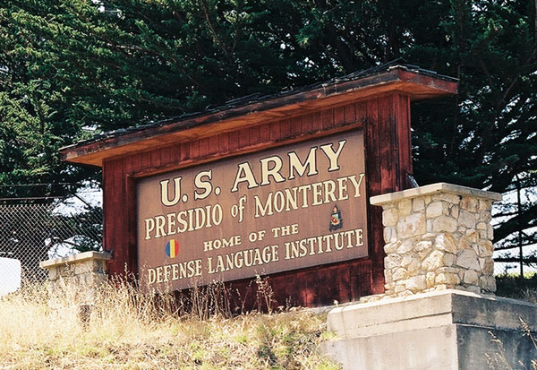 The Presidio of Monterey is home to the Defense Language Institute (DLI)