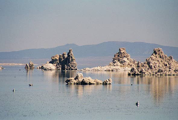 Mnono Lake Tufa formations
