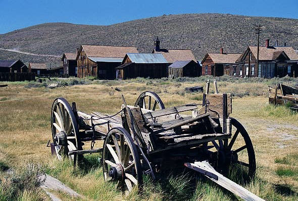 An old wagon, Bodie