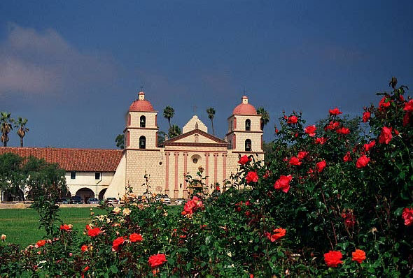 Santa Barbara Mission, founded 1786