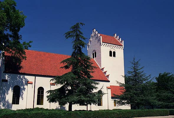 Danish-style church, Solvang, CA