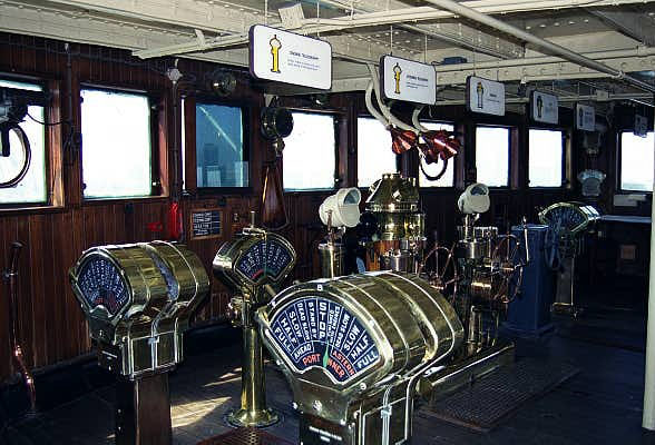 Bridge of the Queen Mary