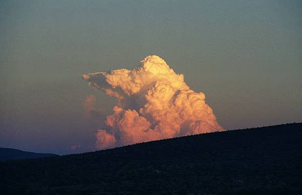 Thunderstorm in the Mojave Desert