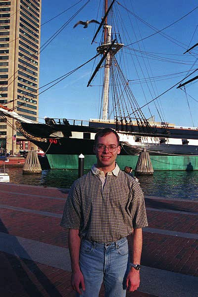 Roy and the USS Constellation