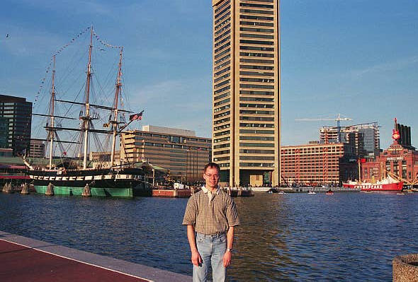 Roy at the Inner Harbor