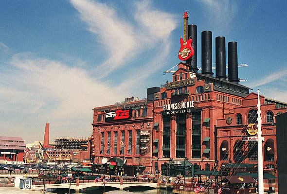 Converted power plant at the Inner Harbor, Baltimore