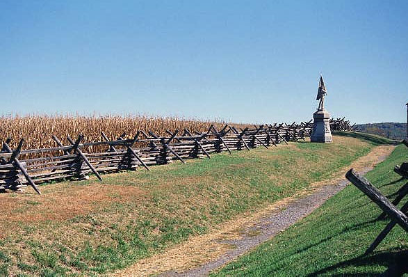 Bloody Lane amassed 5,600 of the 23,000 casulaties of Antietam
