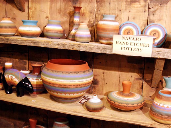 Navajo pottery, Cameron, AZ