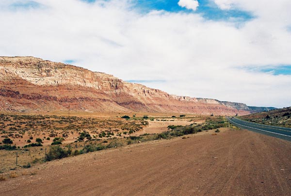 Along US89 though the Navajo Reservation