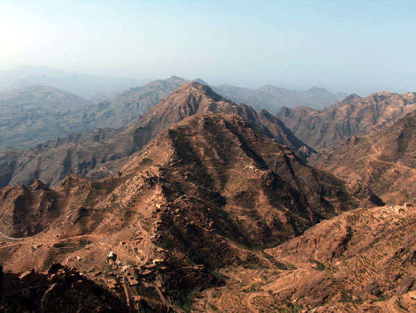 Mountains near Shihra