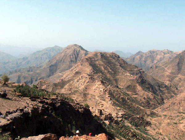 Mountains near Shihra