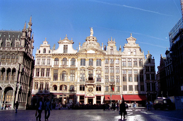 Guildhalls on the Grand-Place, Brussels