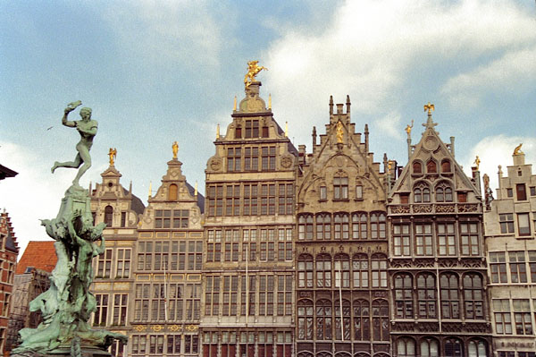 Grote Markt and Brabofontein, Antwerp