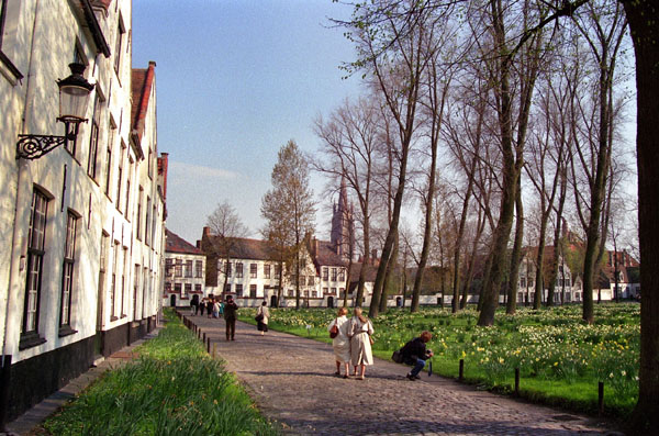 Bruges - Beguine Convent of the Vine (Begijnhof)
