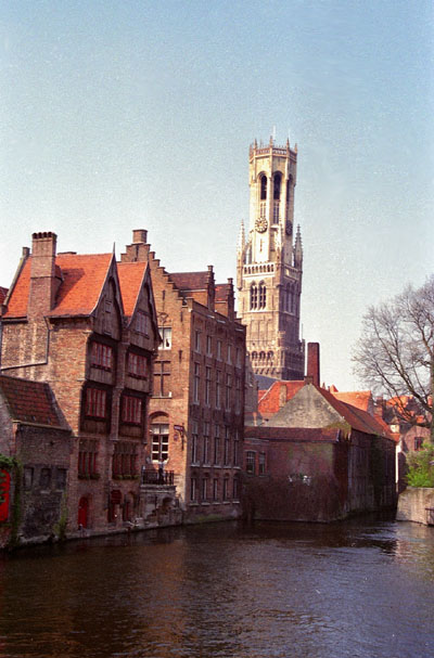 Bruges - Belfort and canal