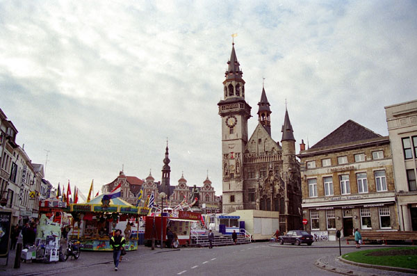 Aalst - Grote Markt & St. Martinuskerk