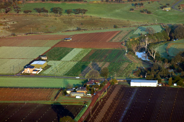 Farmland near Melbourne Airport