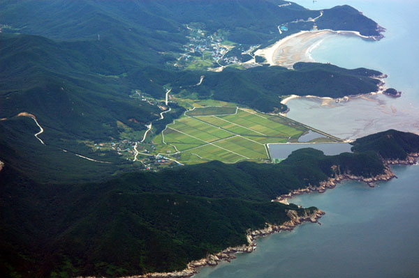 Agriculture on Tokchok-To Island, Korea