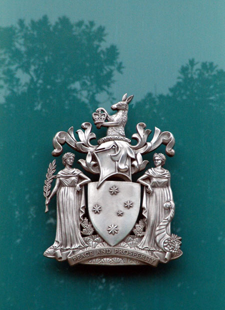 Victoria Coat of Arms, Peace and Prosperity