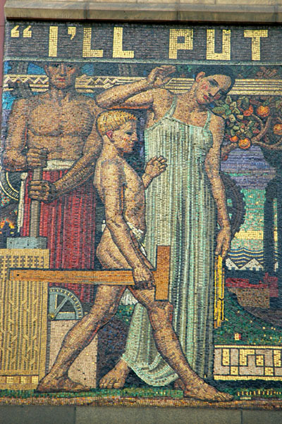 Mosaic by M. Napier Waller