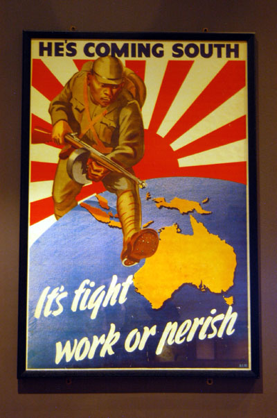 He's Coming South. It's fight, work or perish WWII