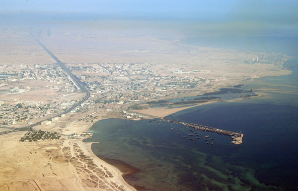 Ras Abu Fintas, Qatar, just south of Doha