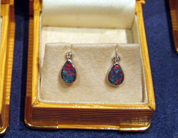 Mom's opal earrings from Evert Opals