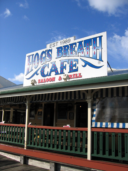 Hogs Breath Cafe, Port Douglas
