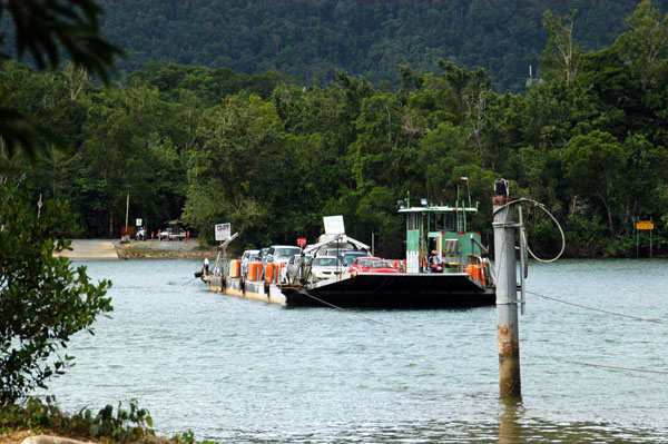 Daintree River cable ferry
