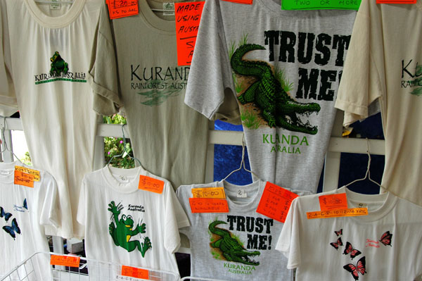 T-shirts, Kuranda