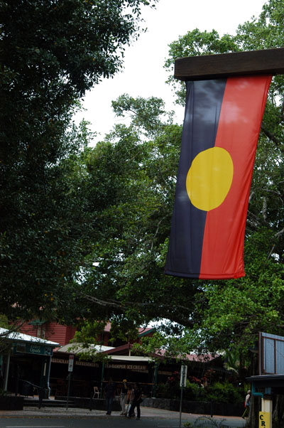 Aboriginal flag, Kuranda