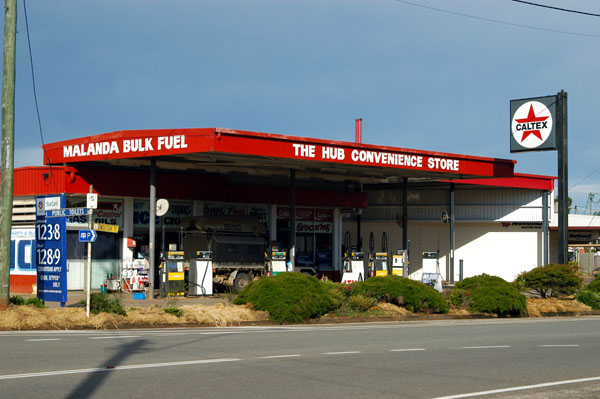 New gas station Malanda