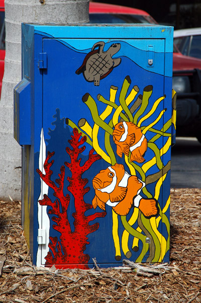 Painted utility box, Mackay