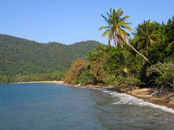 North shore of Dunk Island