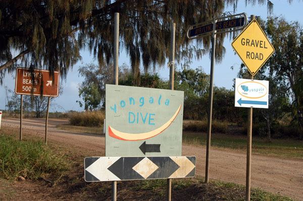 Yongala Dive is based at Alva Beach, a short drive east of Ayr