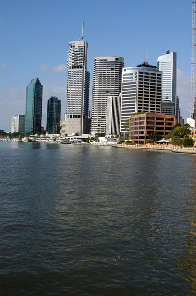 Brisbane River and Skyline