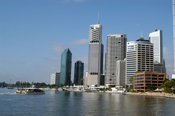 Brisbane Central Business District, Eagle Street riverfront